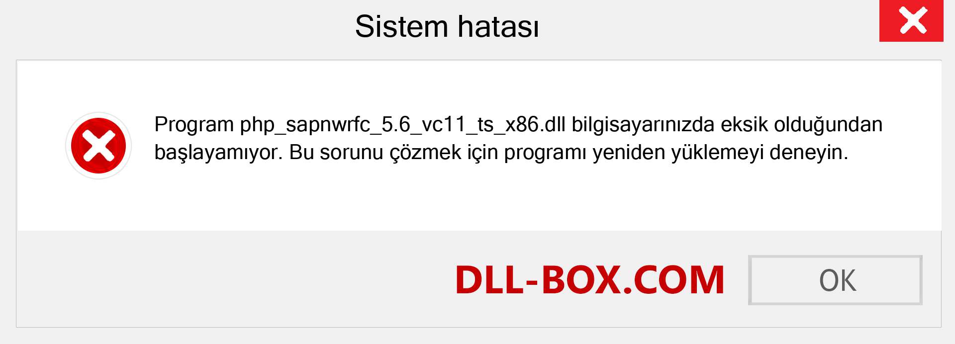 php_sapnwrfc_5.6_vc11_ts_x86.dll dosyası eksik mi? Windows 7, 8, 10 için İndirin - Windows'ta php_sapnwrfc_5.6_vc11_ts_x86 dll Eksik Hatasını Düzeltin, fotoğraflar, resimler